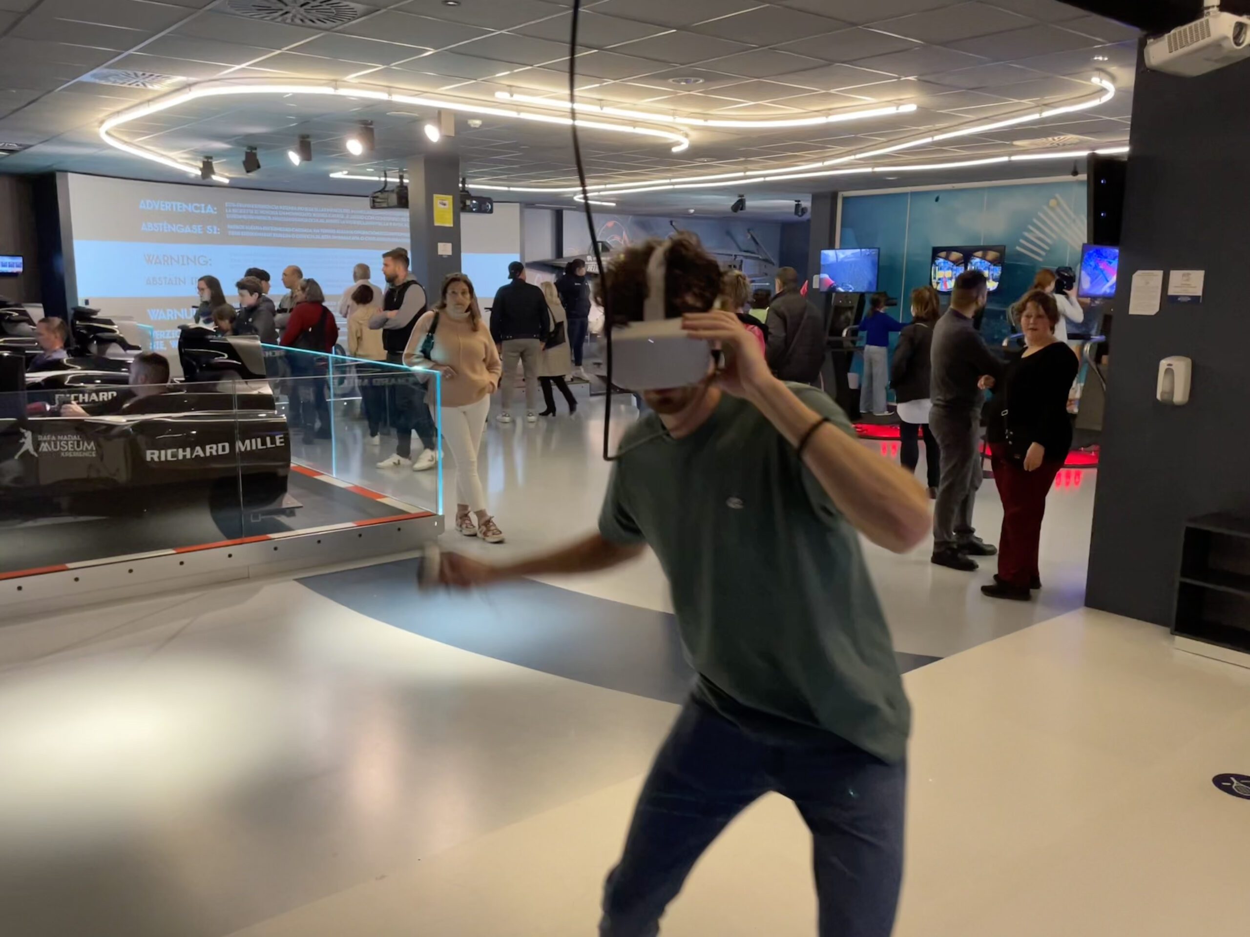 Person at event